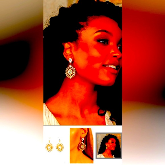 🔥💎🔥 GORGEOUS❗️PAPARAZZI “MY GOOD LUXE CHARM” GOLD EARRINGS❗️🔥💎🔥 - Picture 5 of 5